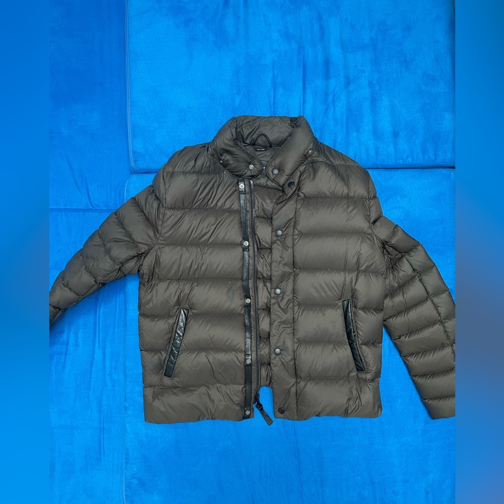 Mens mackage jacket army green